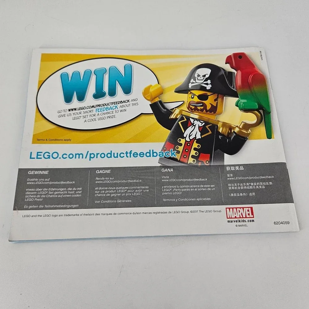 Lego Spider Man Marvel Comics 76082 Manual Instruction Book ONLY No Bricks Figs